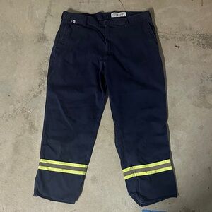 Men's Vintage Carhartt Pants with Reflective Stripes